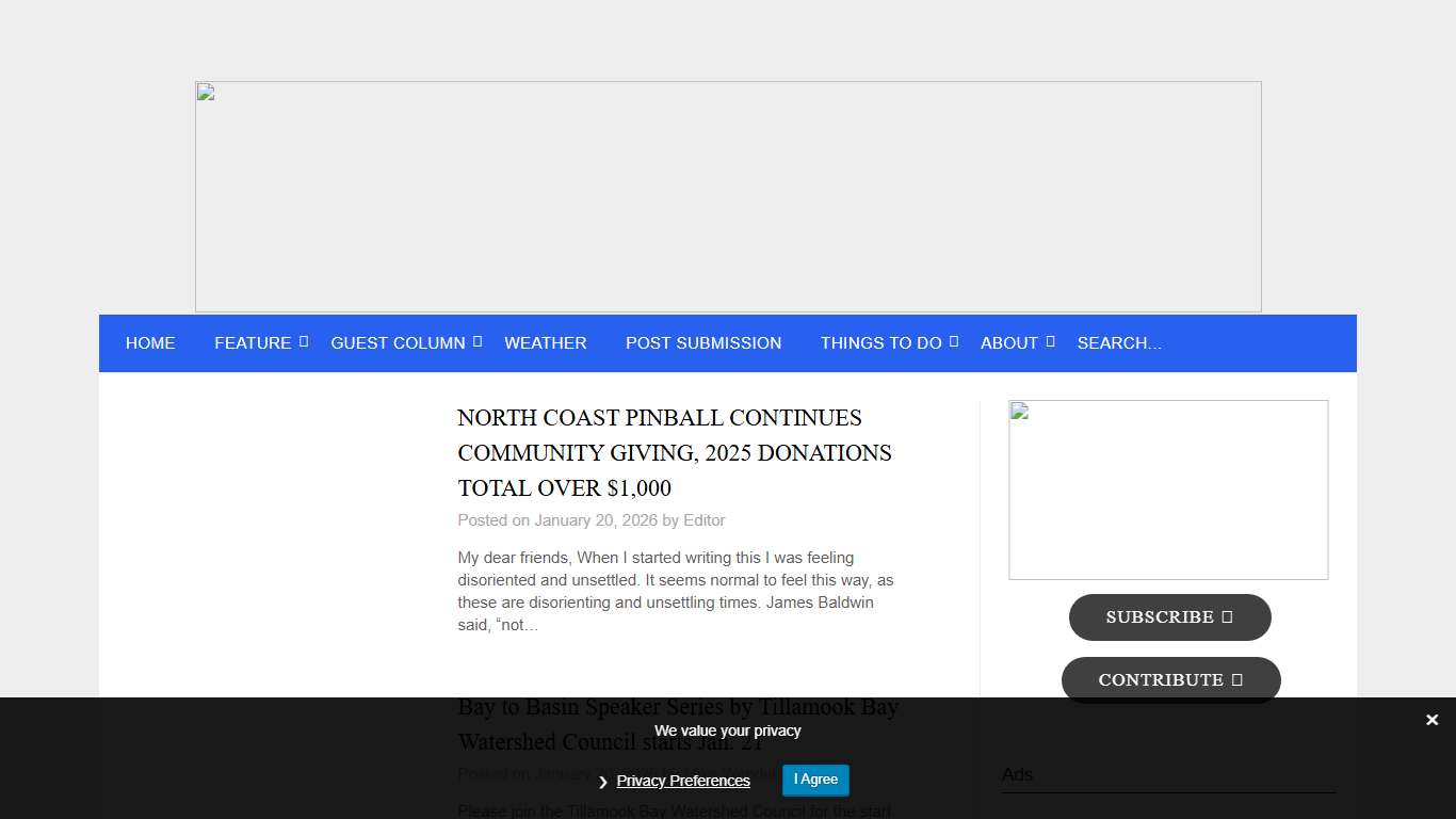 Tillamook County Pioneer – News & People of Tillamook County. Every Day.